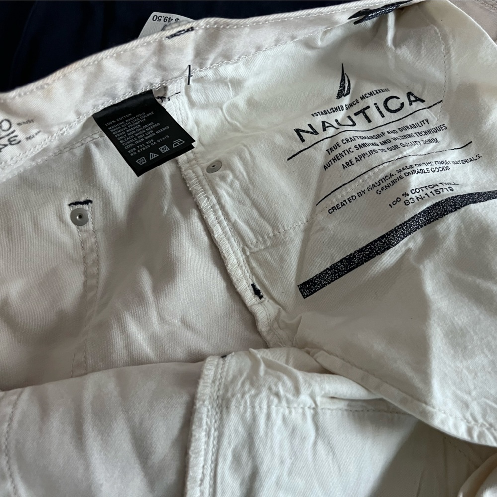 Nautica tan jeans new with tags. Size 42x34 - Picture 3 of 4